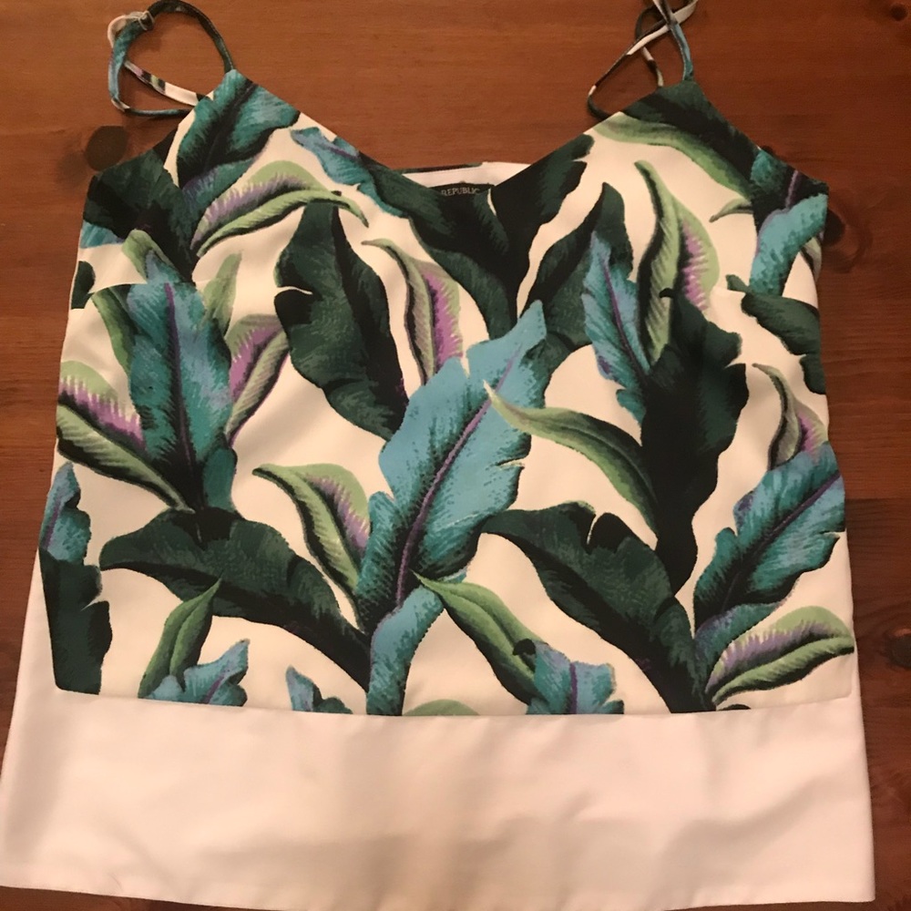 Banana Republic Miami Palm Top